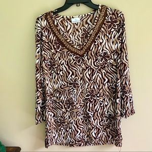 Jaclyn Smith Stretchy Top